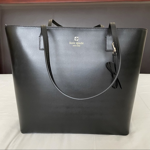 NWOT! Kate Spade Black Tote - Picture 1 of 4
